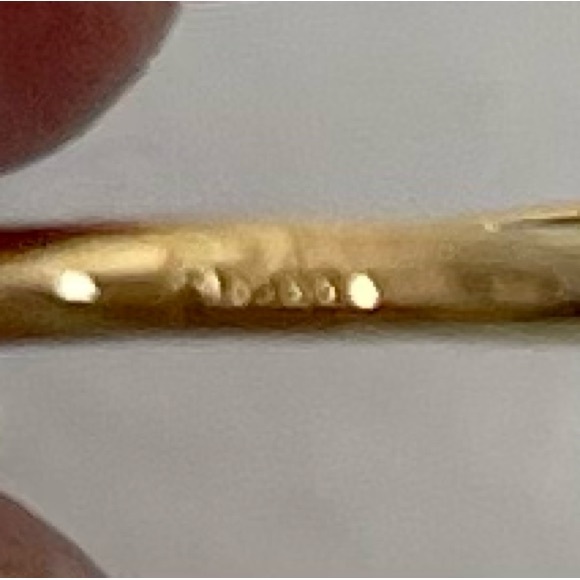 Green peridot earrings - Picture 6 of 6